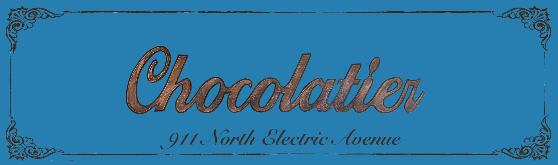 Chocolatier Sign